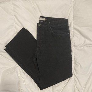 BURBERRY LONDON BLACK CROP JEANS SIZE 8 US